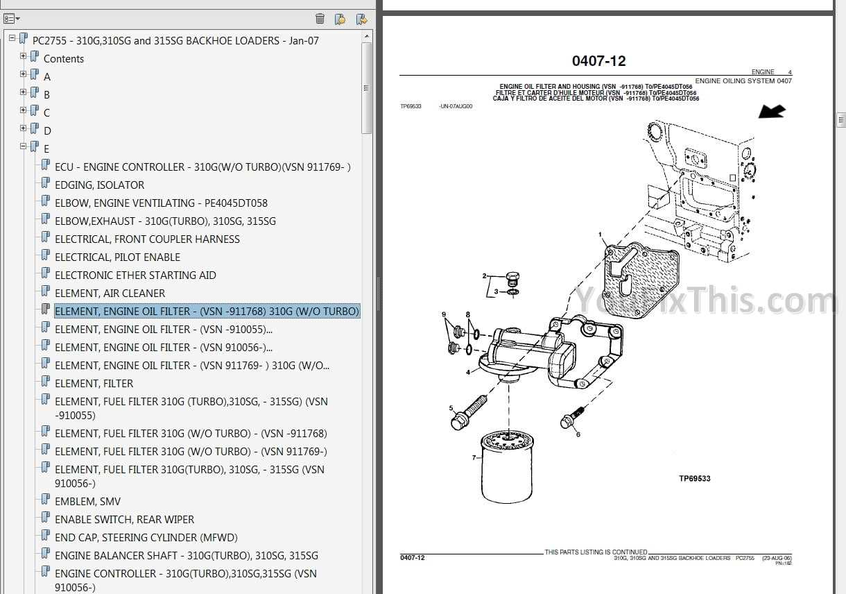 john deere 310sg repair manual