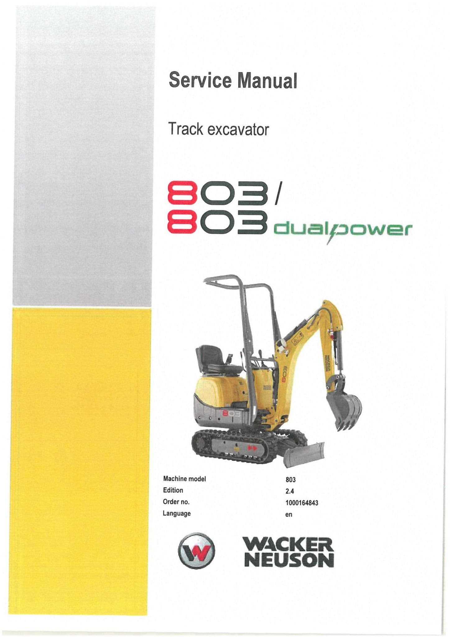 wacker neuson repair manual