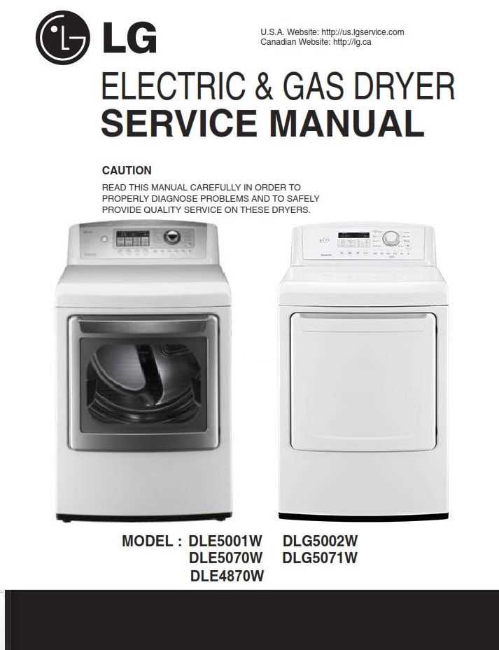 washer and dryer repair manual