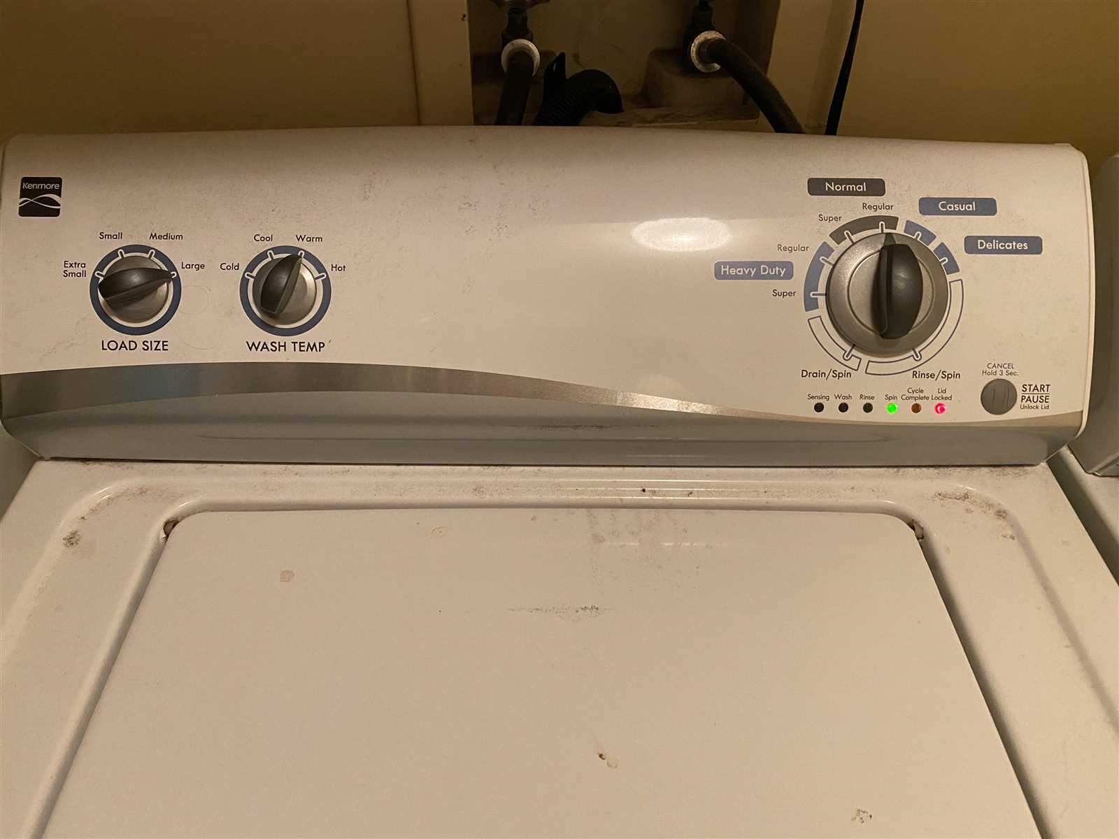 washing machine repair manual kenmore