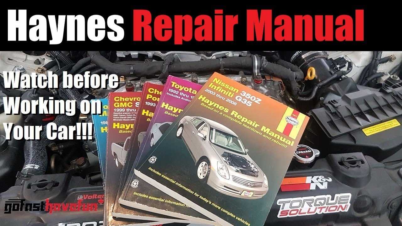 motor car repair manuals