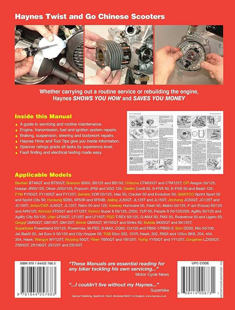 roketa 150cc scooter repair manual