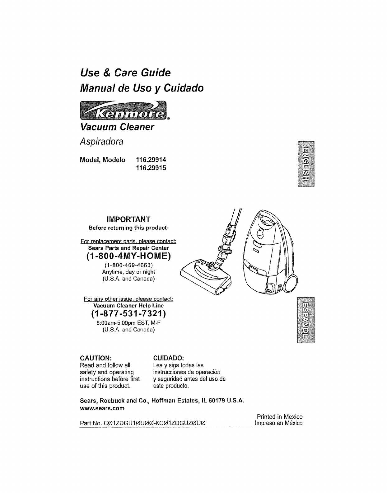 kenmore canister vacuum repair manual