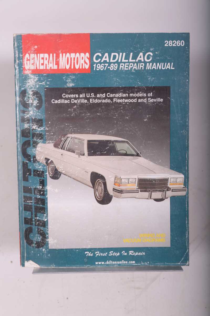 1994 cadillac sedan deville repair manual