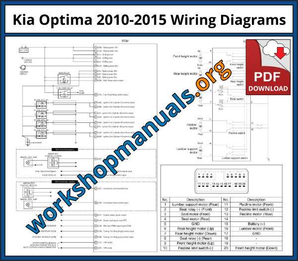 2011 kia optima repair manual