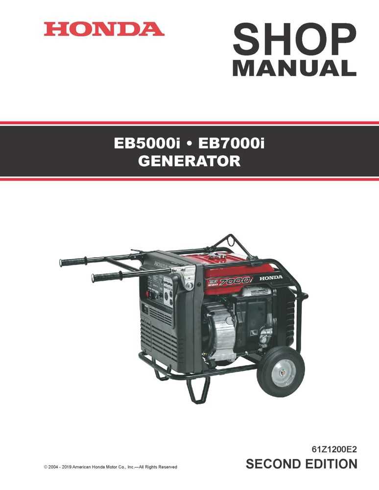 honda ex1000 generator repair manual