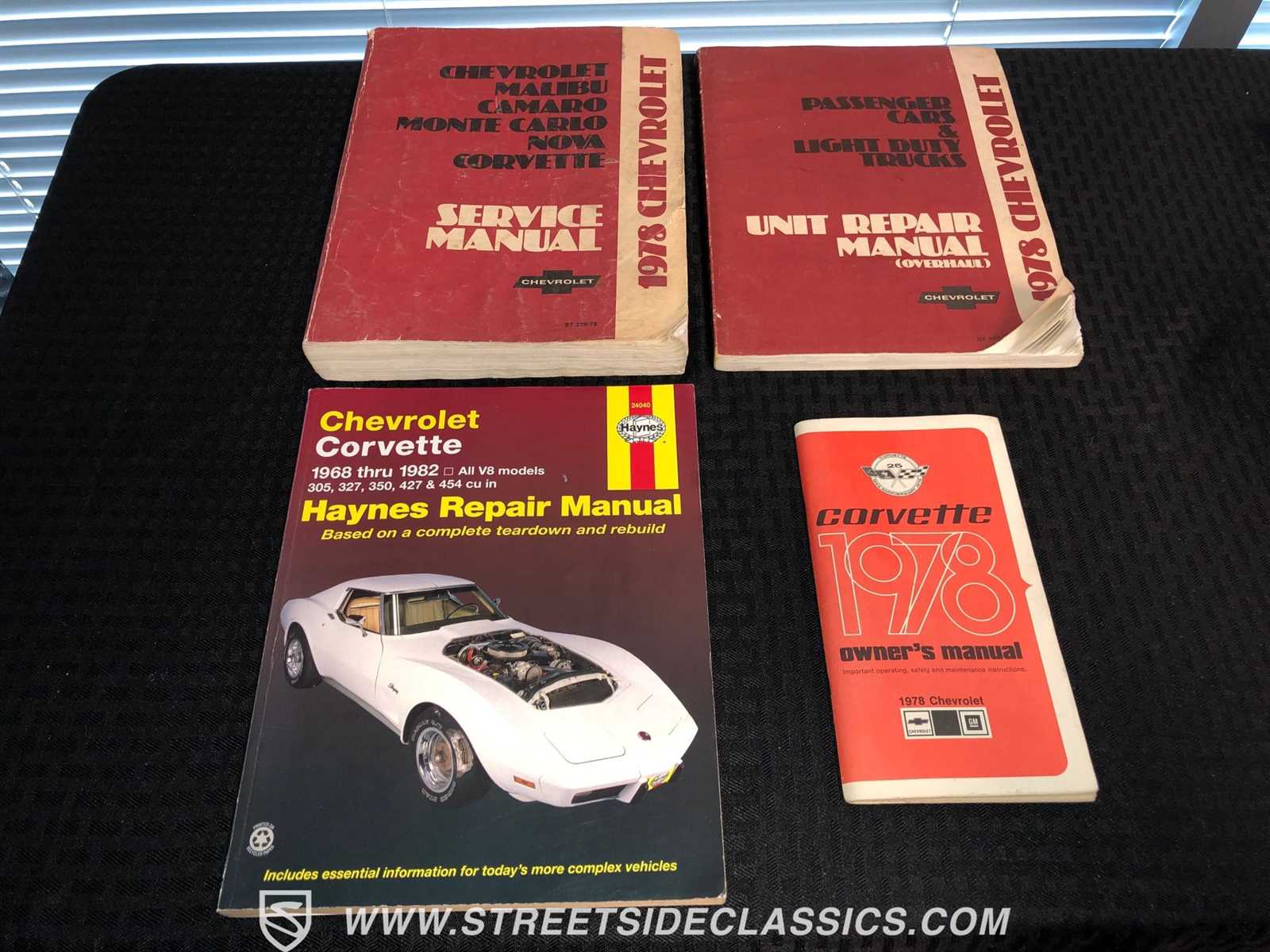 1978 corvette repair manual