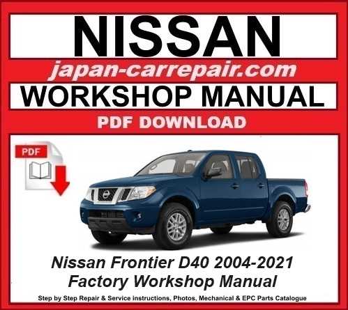 2004 nissan xterra repair manual