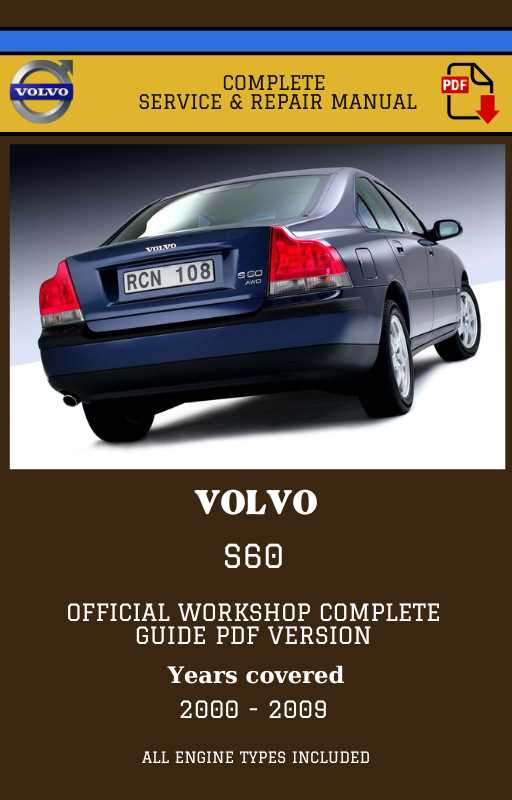 volvo s60 repair manual