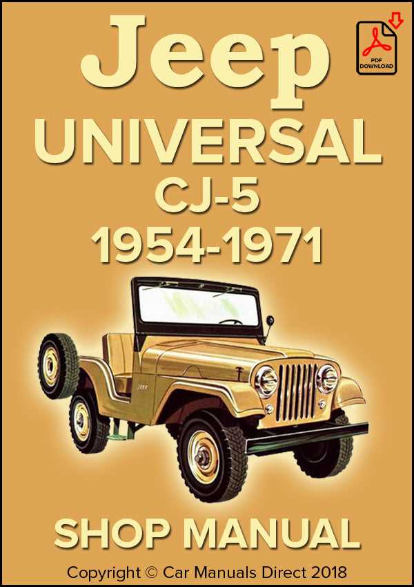 jeep cj repair manual