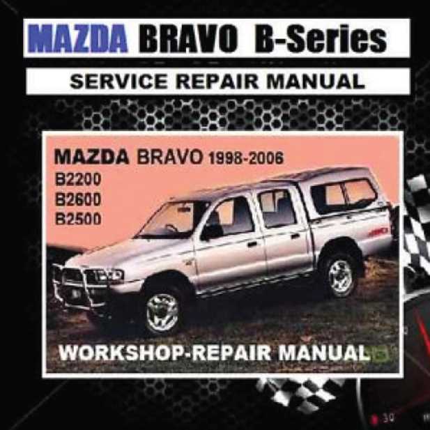 mazda b2500 repair manual