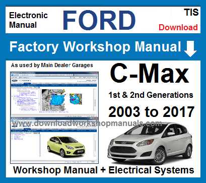 ford c max workshop repair and service manual