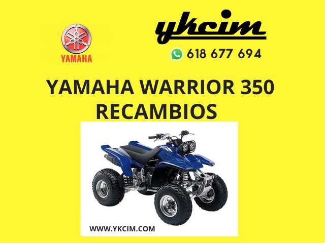 yamaha warrior 350 repair manual