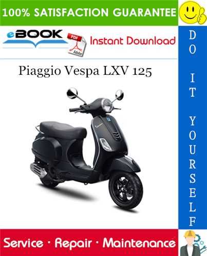 vespa scooter repair manual