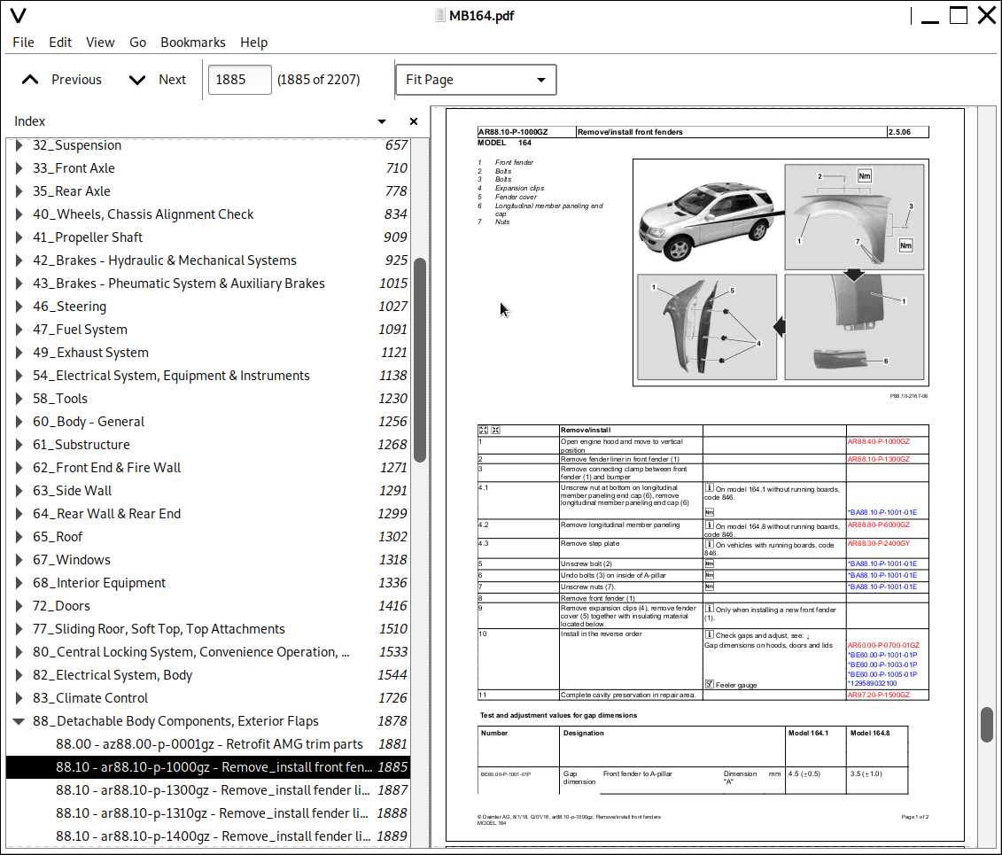 mercedes benz ml500 repair manual