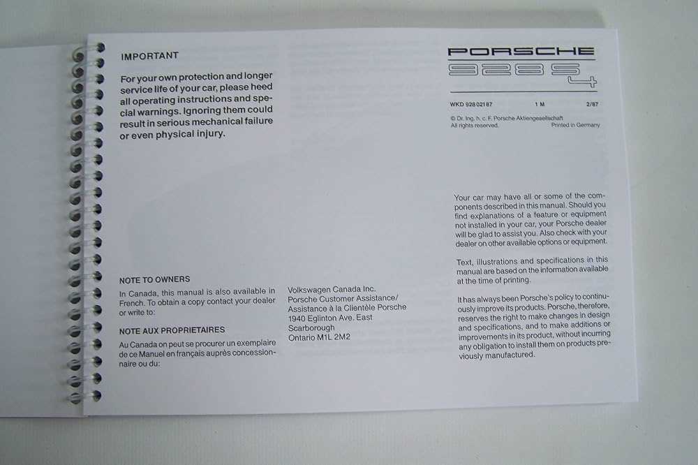 1987 porsche 924s repair manual