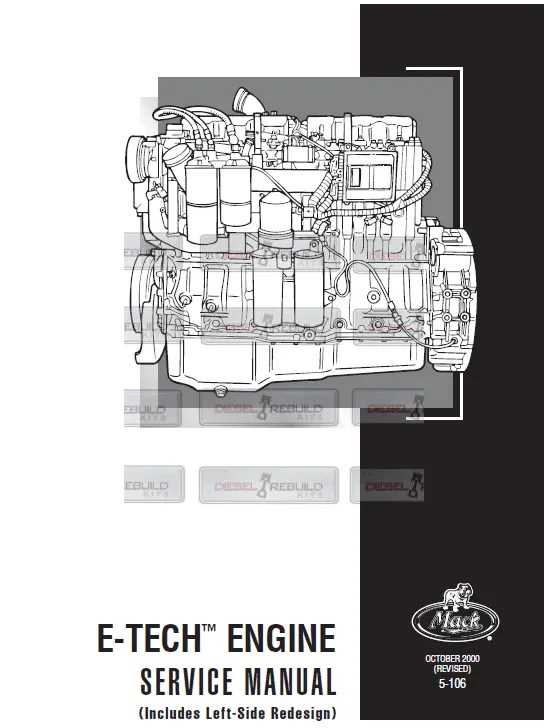 mack truck engine repair manual