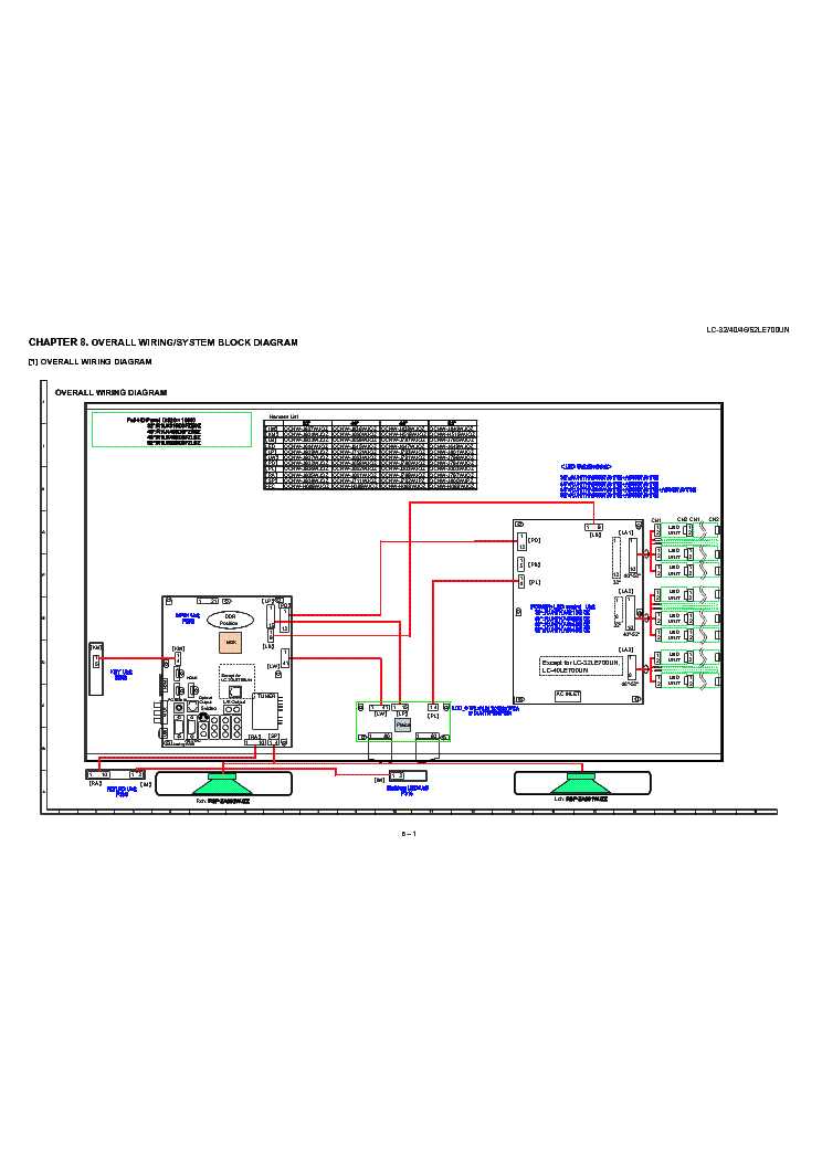 sharp tv repair manual