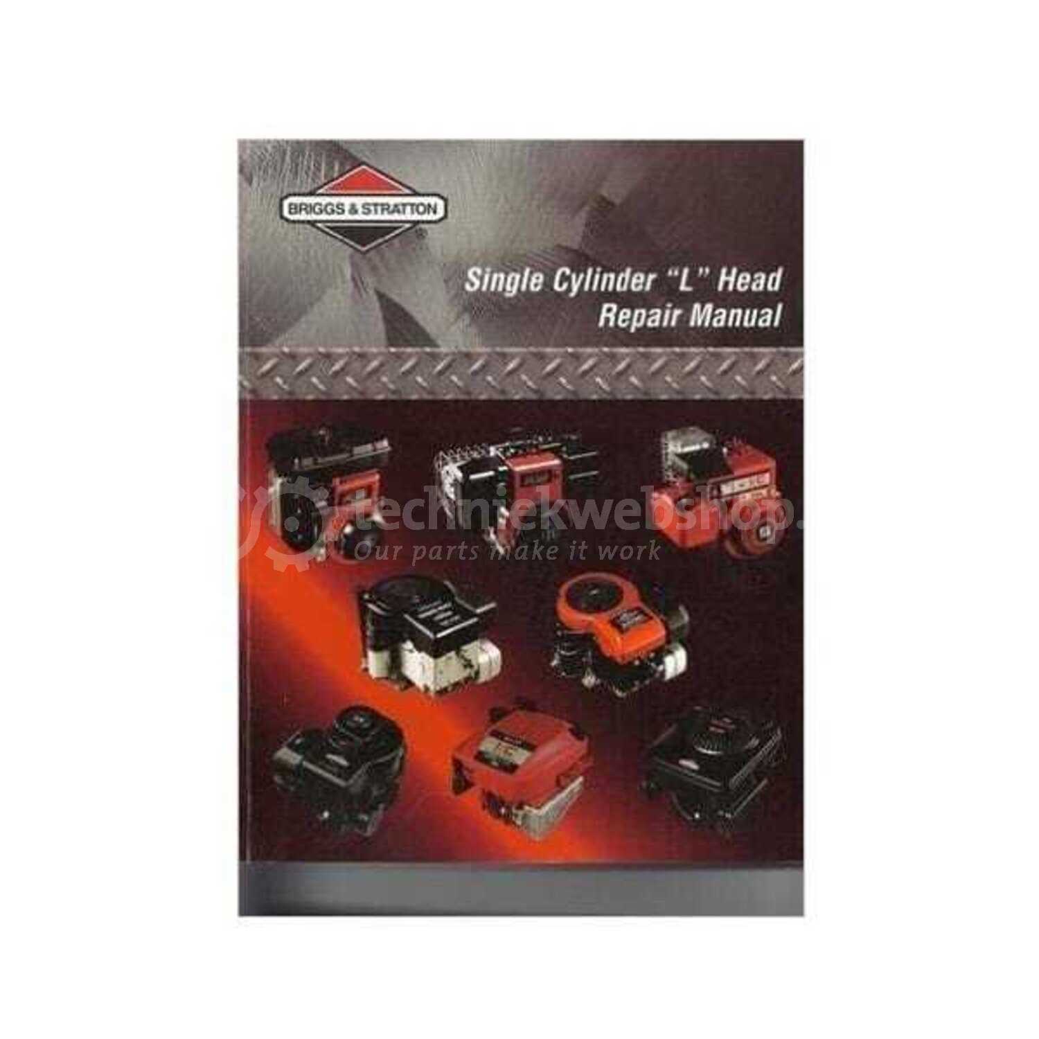 single cylinder l head repair manual