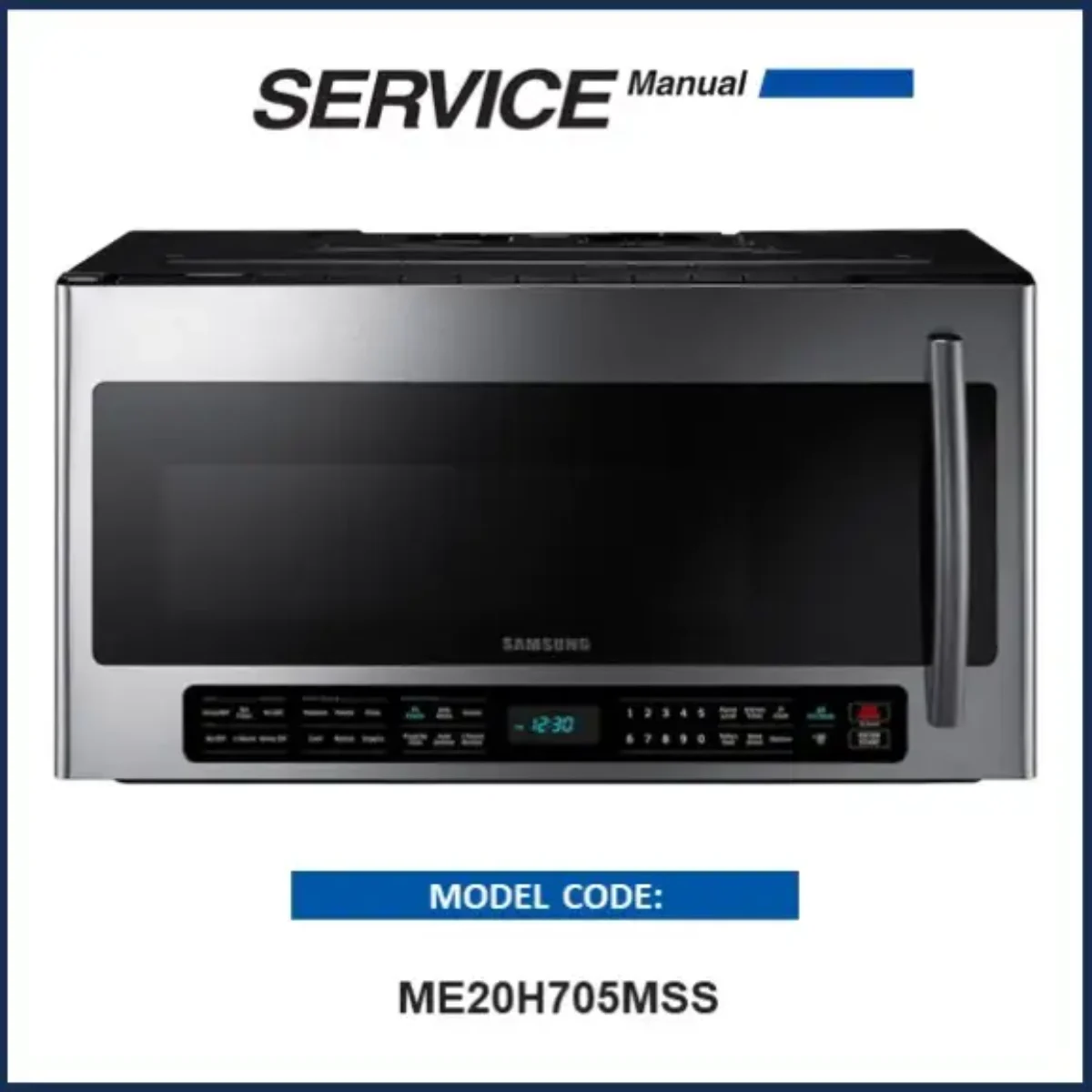 repair manual for samsung microwave