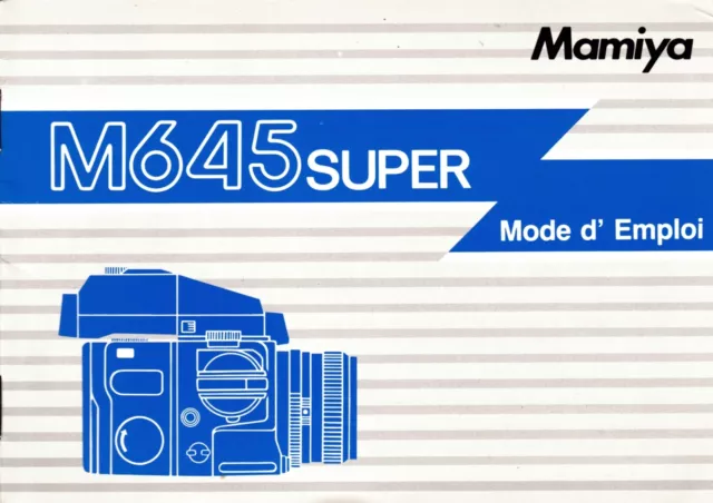 mamiya 645 repair manual