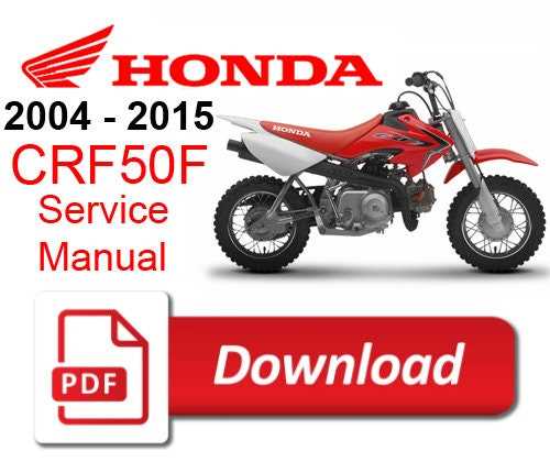 crf 50 repair manual