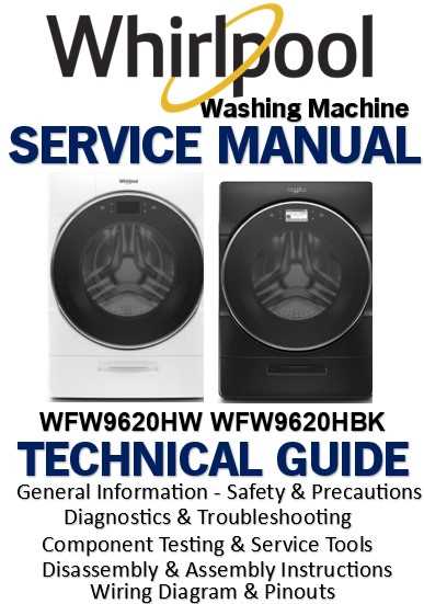 whirlpool washing machine repair manual