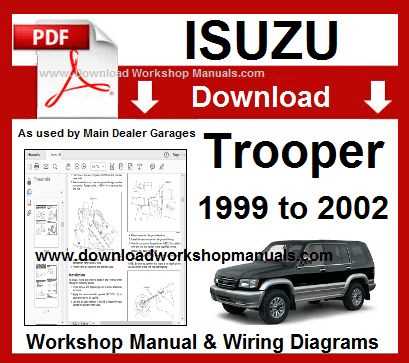 2002 isuzu trooper repair manual