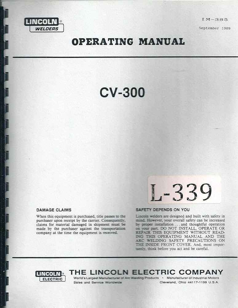 lincoln welder repair manuals