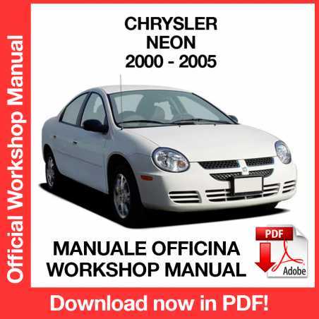 2000 plymouth neon repair manual