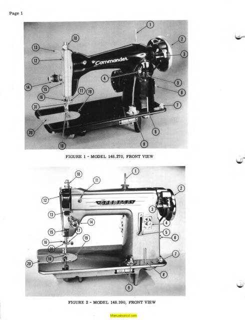 sewing machine repair manuals