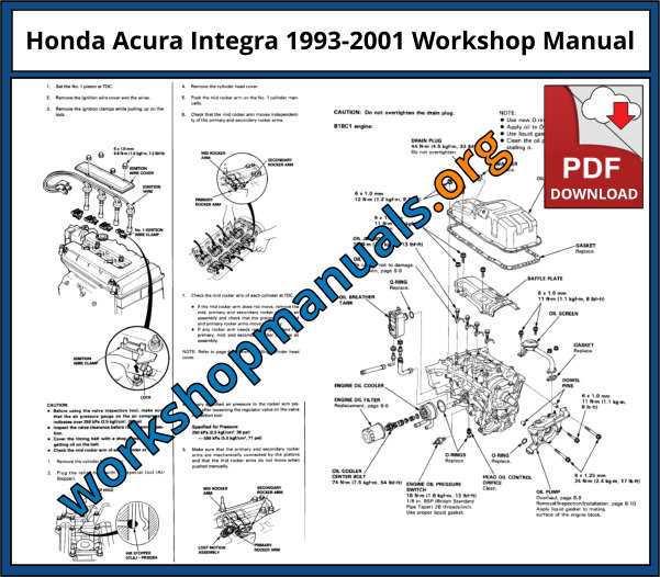 1994 acura integra repair manual