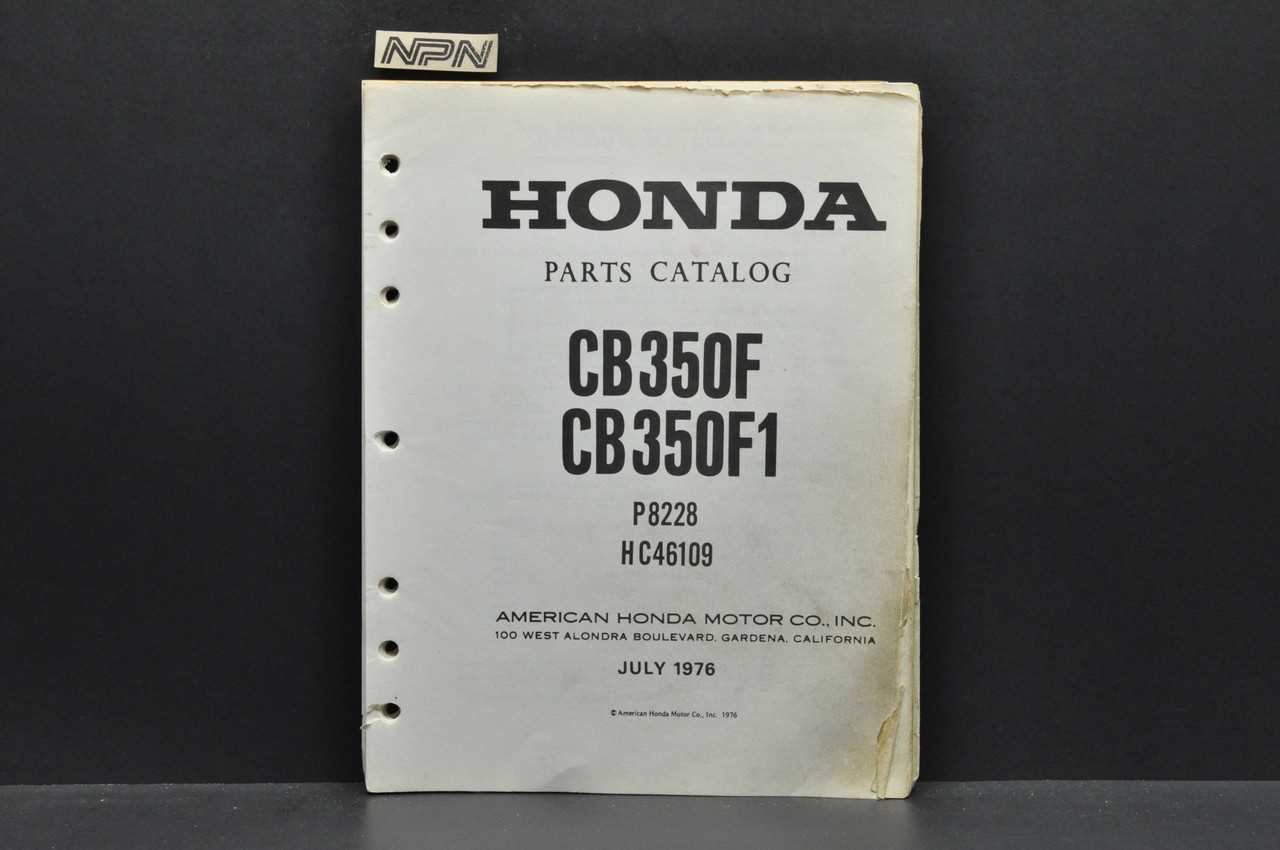 1972 honda cb350 repair manual