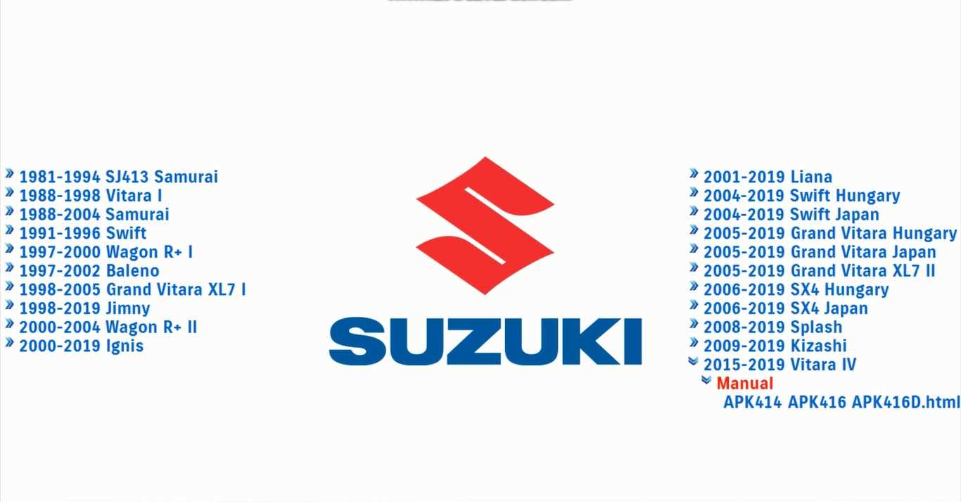 2008 suzuki xl7 repair manual