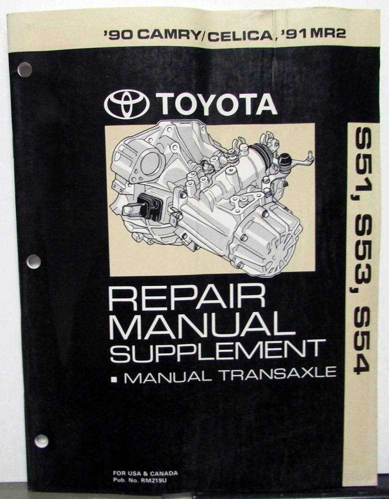 1990 toyota corolla repair manual