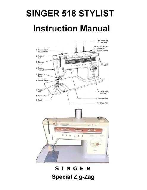 singer stylist 834 repair manual