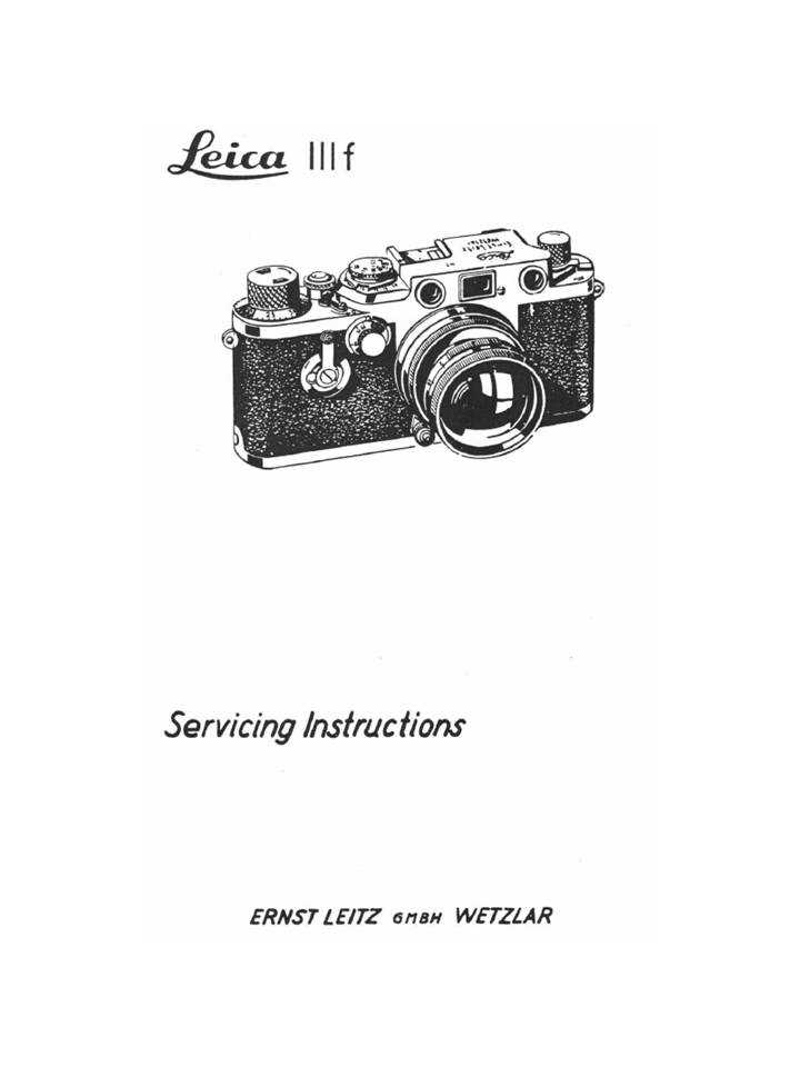 leica iiif repair manual