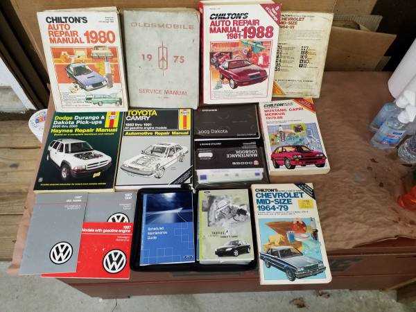 automotive repair manuals for sale