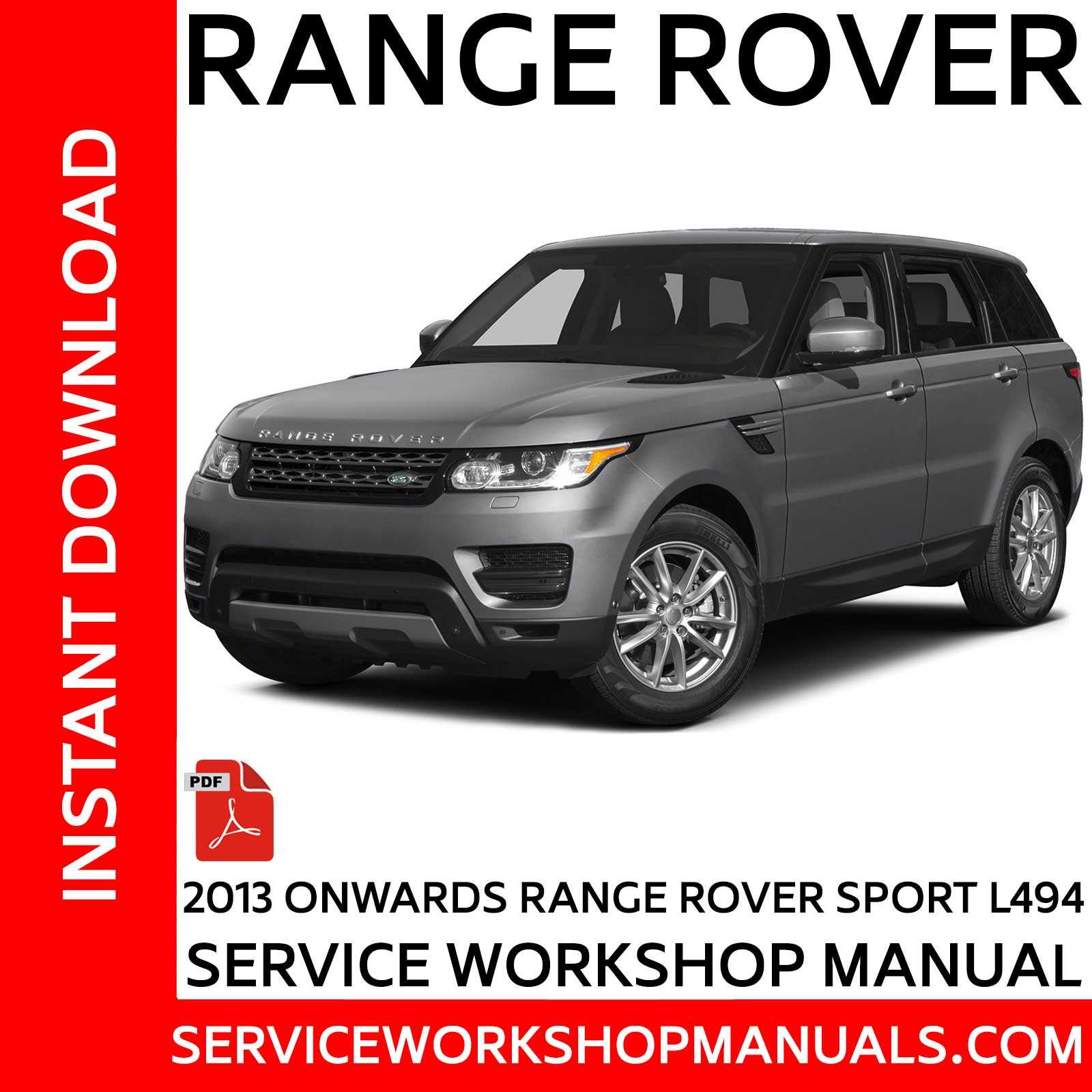 range rover sport repair manual