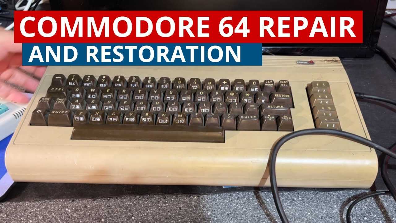 commodore 64 repair manual