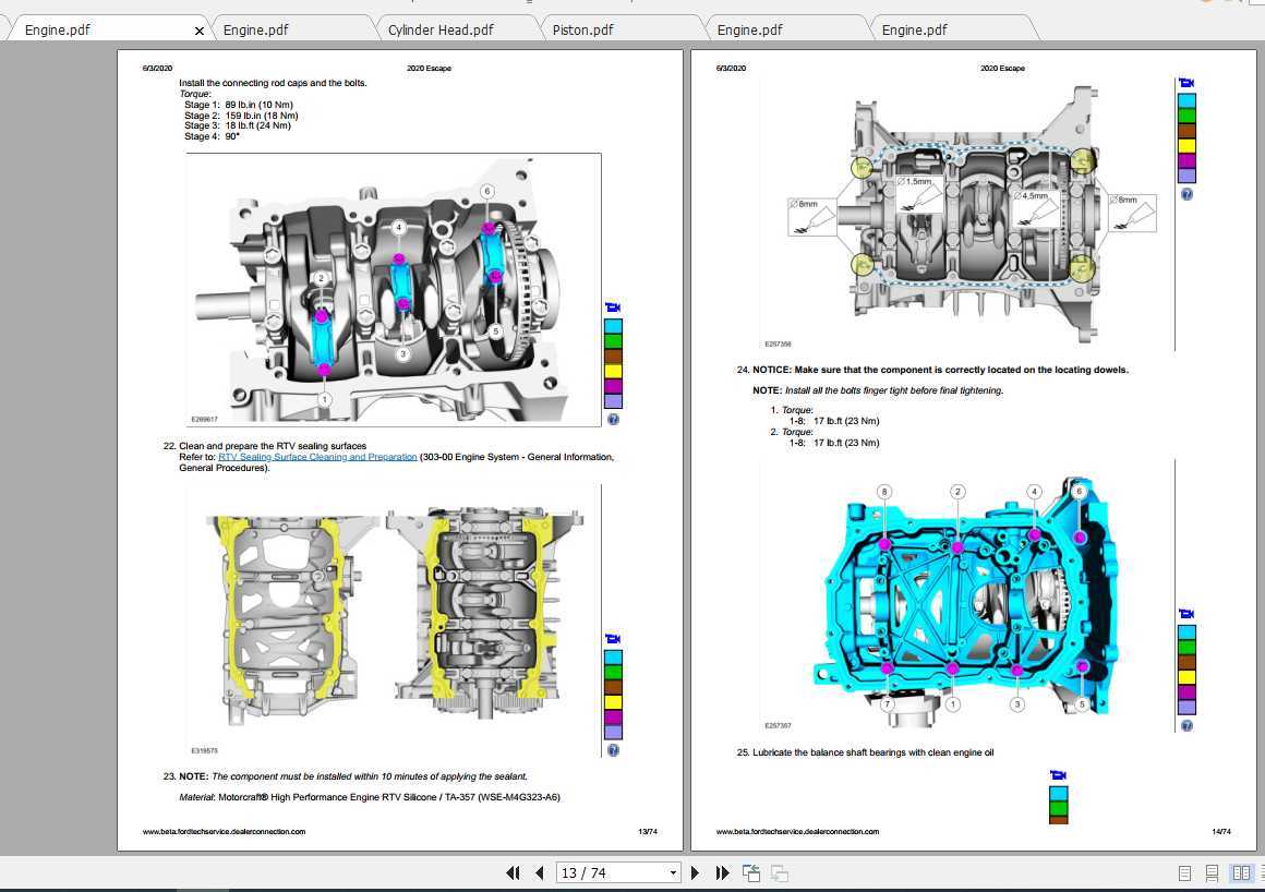 2010 ford escape repair manual