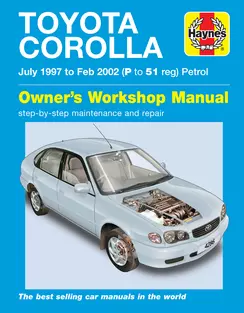 corolla 2001 repair manual