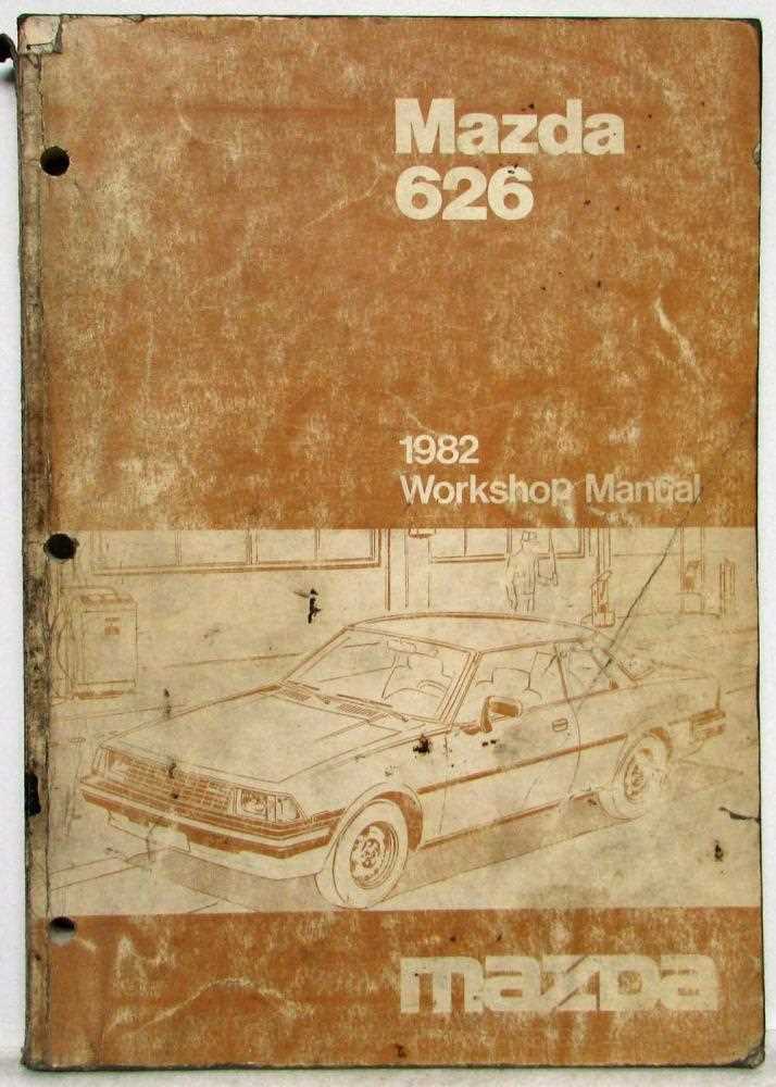 2001 mazda 626 repair manual