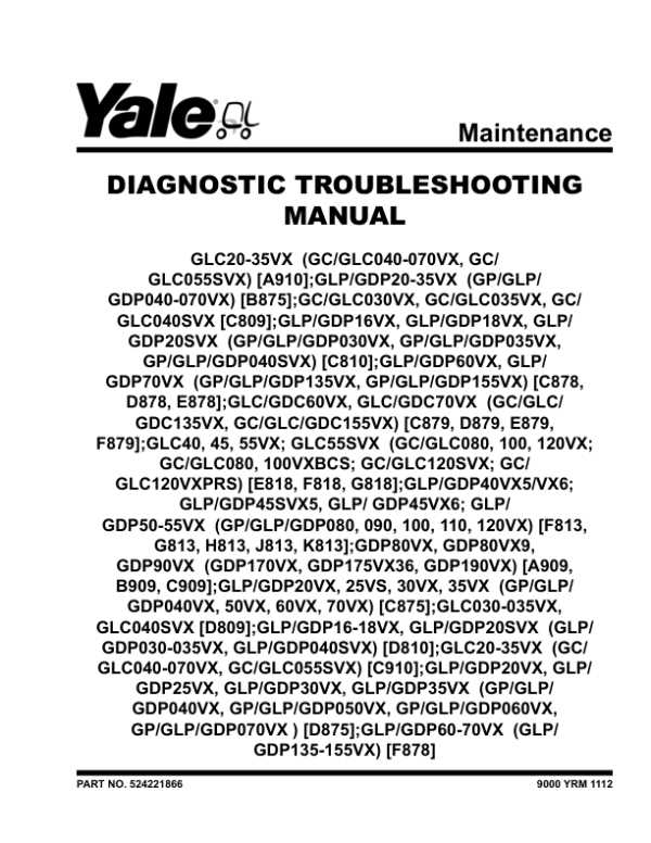 yale forklift repair manual