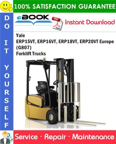 yale forklift repair manual