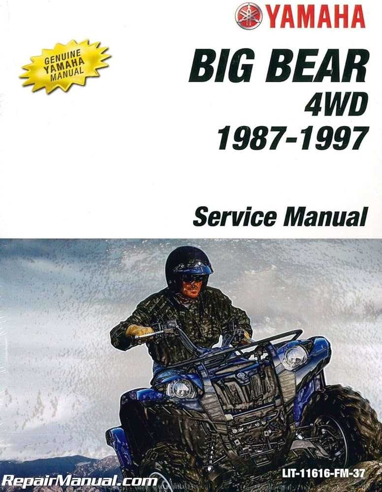 yamaha big bear repair manual