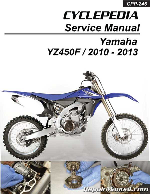 yamaha dirt bike repair manual