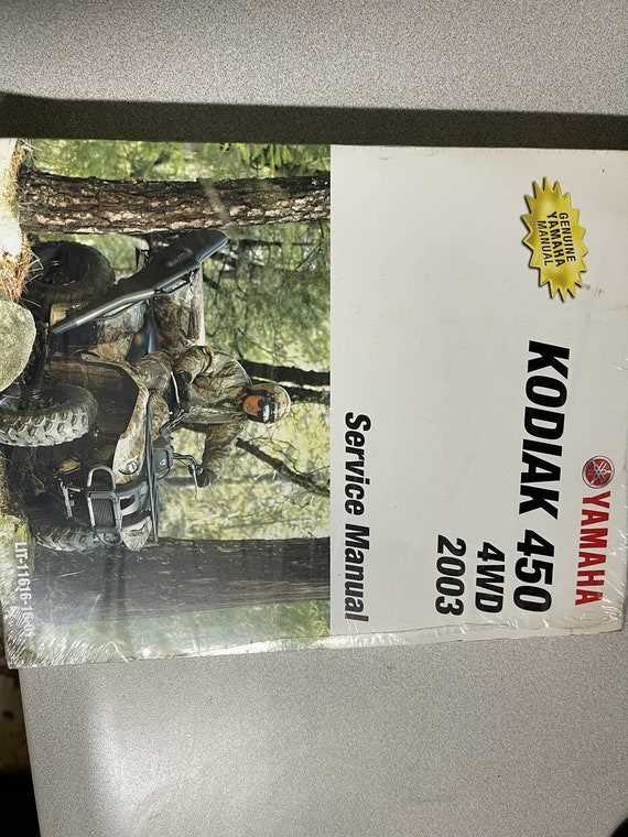 yamaha kodiak 450 repair manual