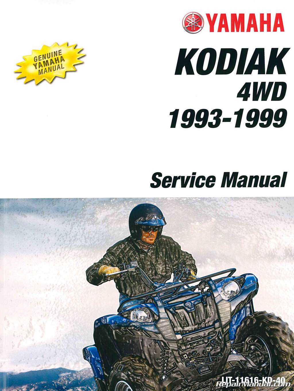 yamaha kodiak 450 repair manual