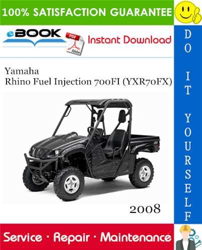 yamaha rhino 700 repair manual